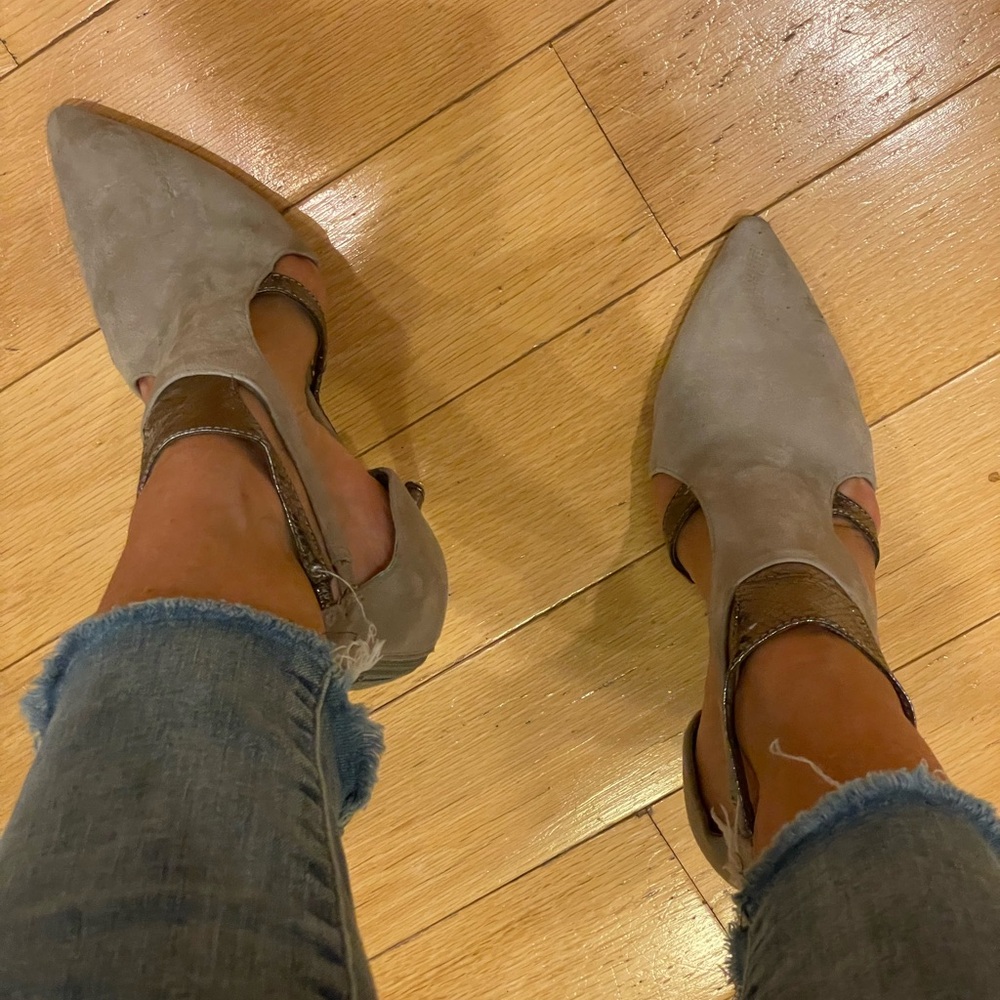 Guess Gray Heels
